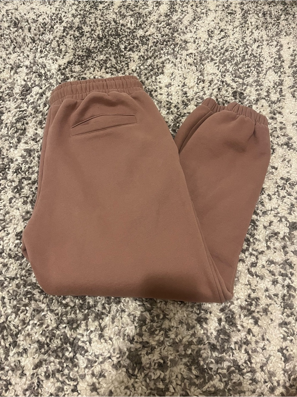 Men's Relaxed Fit Joggers in Dusty pink
